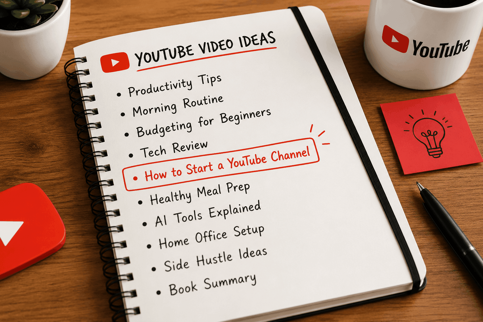 What Should I Make a YouTube Video About? How to Never Run Out of Ideas