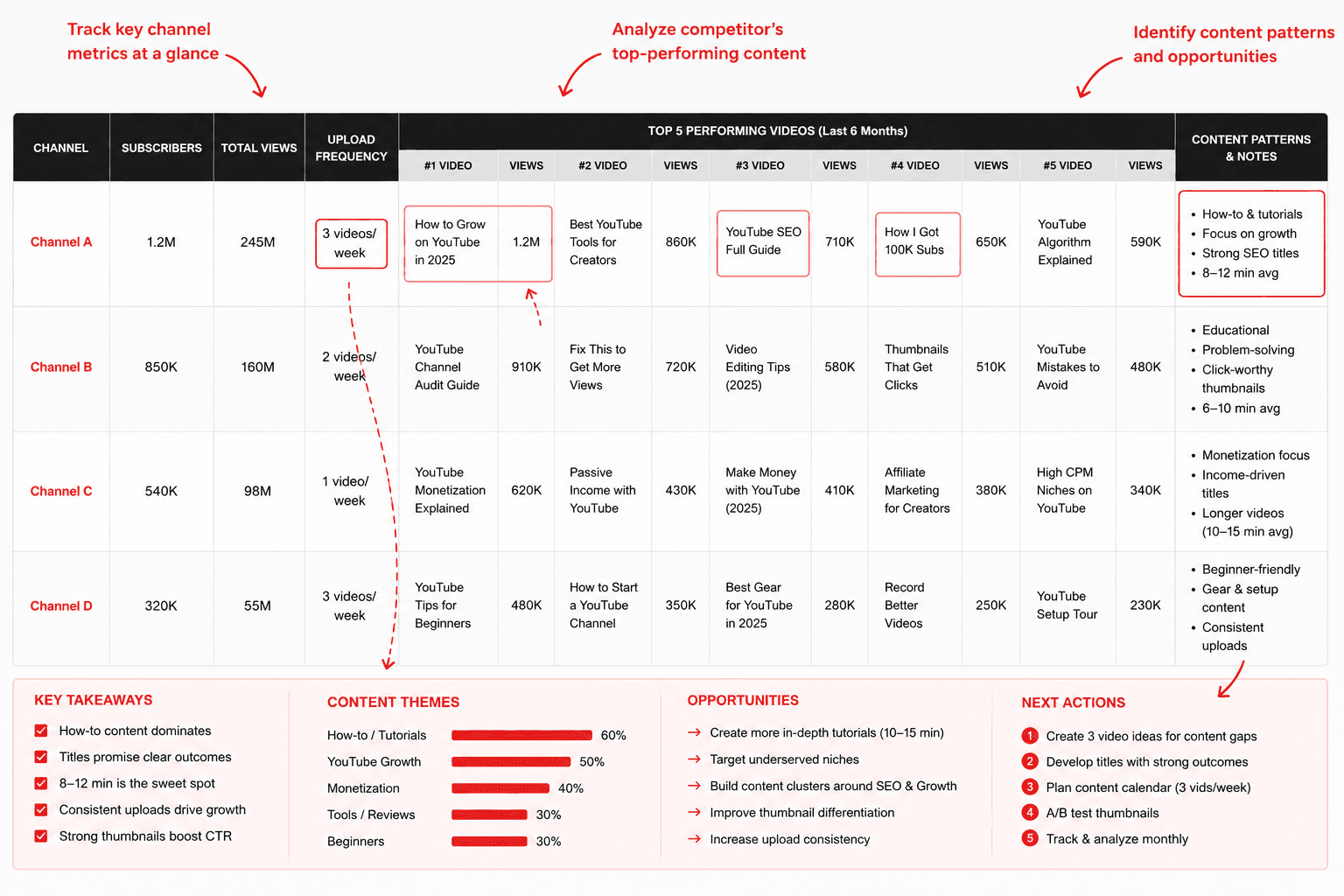 How to Study Your Competitors' YouTube Strategy (Without Guessing)