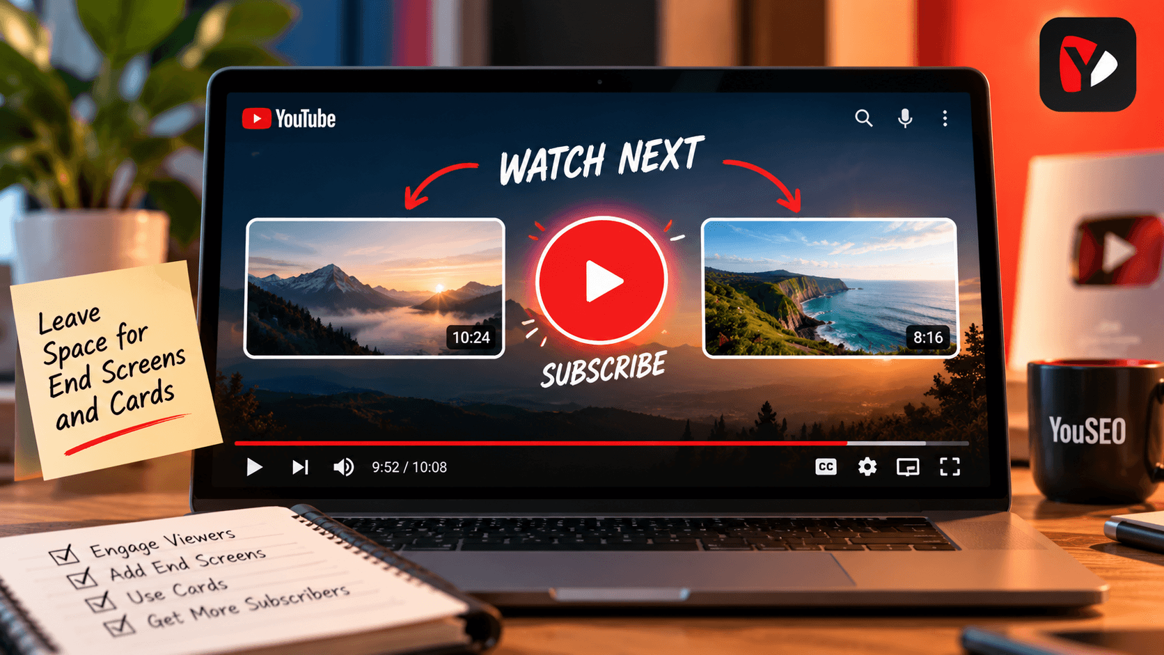 YouTube End Screens and Cards: Turn One Video Into the Next Subscriber