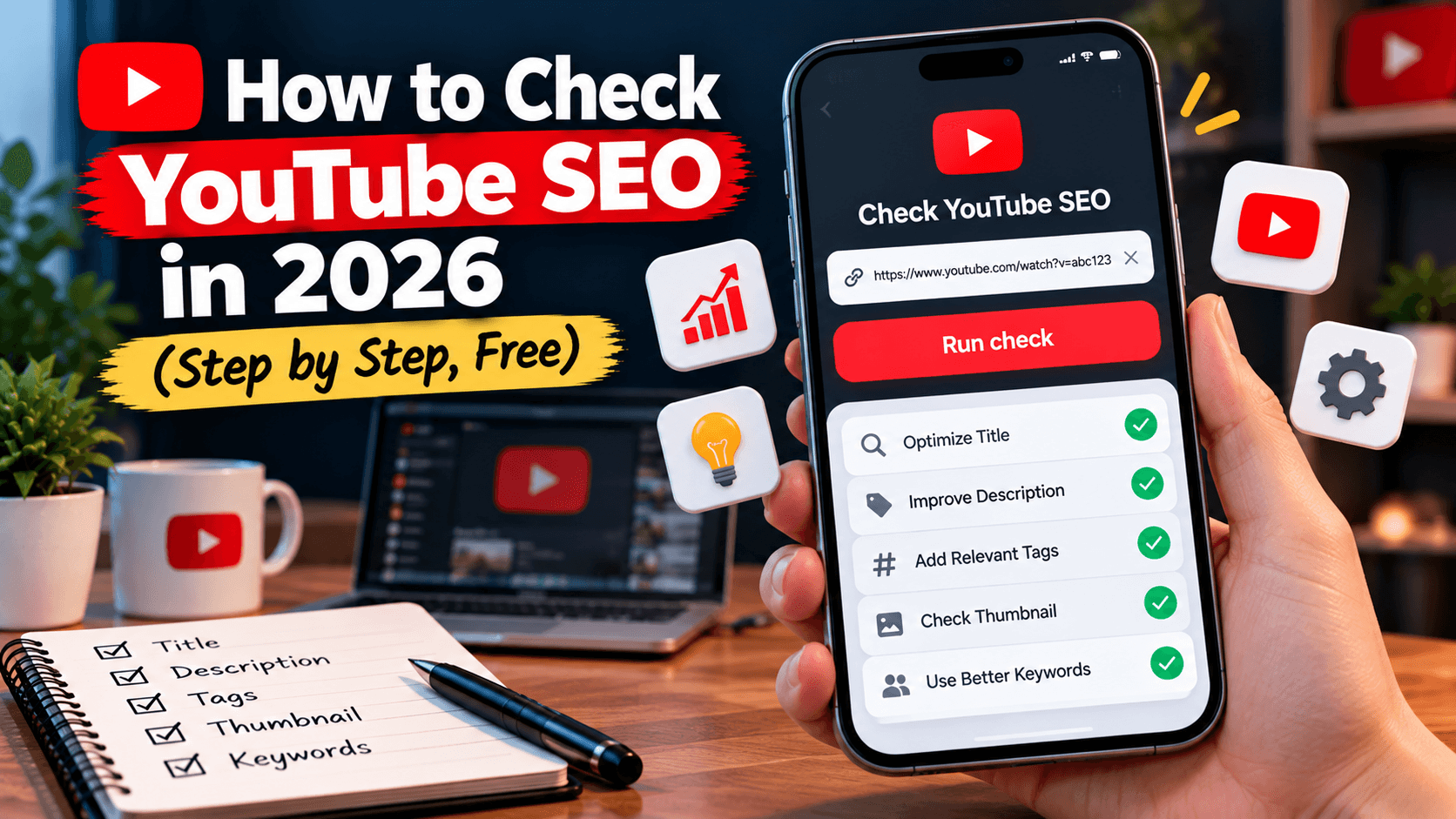 How to Check YouTube SEO in 2026 (Step by Step, Free)